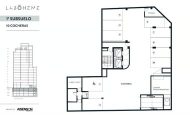 VENTA -  2 AMBIENTES CON BALCON TERRAZA -  VILLA CRESPO - EMPRENDIMIENTO LA BOHEME