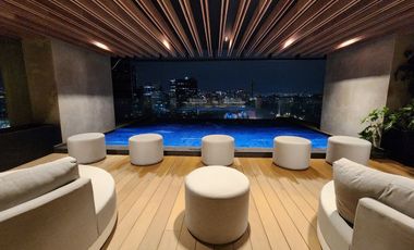 Departamento Amueblado en Renta University Tower | Piso 18 con Vistas a Reforma