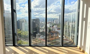 Departamento Amueblado en Renta University Tower | Piso 18 con Vistas a Reforma