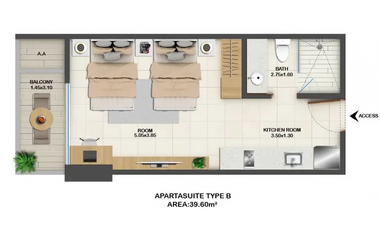 Suite en Venta en Santa Marta DELVETTO