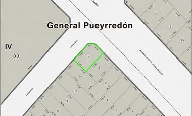 LOTE EN ESQUINA CON CONSTRUCCION--OPORTUNIDAD