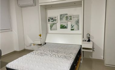 Monoambiente amoblado alquiler anual Paseo del gora Pinamar | Cochera