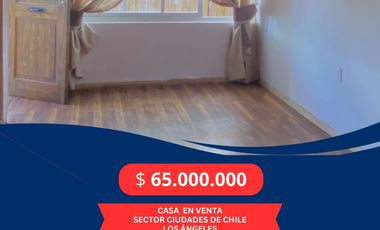 SE VENDE CASA  SECTOR CIUDADES DE CHILE