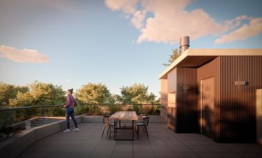 Departamento en venta 4 ambientes con jardín sobre Av. Libertador en Acassuso