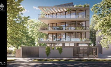 Departamento en venta 4 ambientes con jardín sobre Av. Libertador en Acassuso