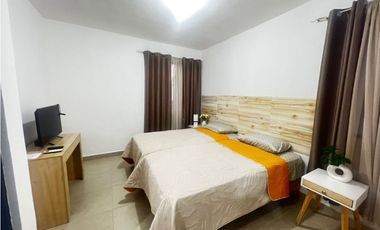 CASA en RENTA Fracc. BELLO AMANECER, GUADALUPE, N.L. (AMUEBLADA)