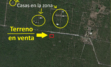 TERRENO EN VENTA  EN MERIDA, MISNEBALAM