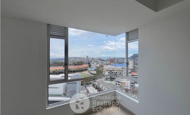 Apartaestudio para estrenar en arriendo, barrio Palogrande, Manizales.