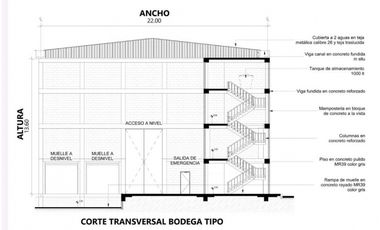 BODEGA EN ARRIENDO PARQUE INDUSTRIAL SIBERIA