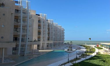 DEPARTAMENTO EN RENTA FRENTE AL MAR EN TELCHAC