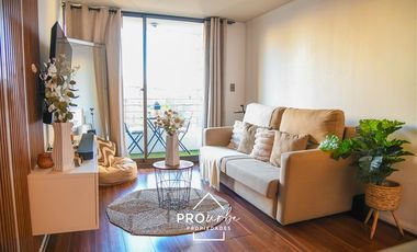 Departamento en Venta en Av. Bustamante/Metro Irarrázaval/Barrio Italia