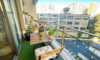 Departamento en Venta en Av. Bustamante/Metro Irarrázaval/Barrio Italia
