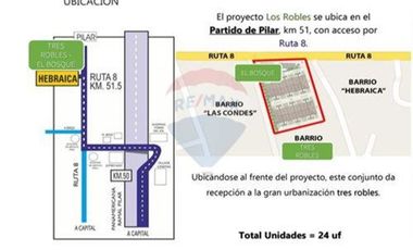 DUPLEX 4AMB COMPLEJO C/PILETA BARRIO CERRADO PILAR