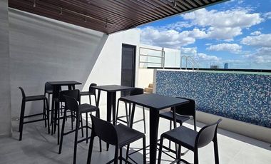 Departamento en renta en Vizcaya, Temozón , Mérida, Yucatán