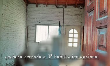 CASA 3 AMBIENTES VENTA TRISTAN SUAREZ APTO CREDITO