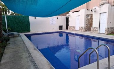 DEPARTAMENTO EN RENTA EN REAL BILBAO, PLAYA DEL CARMEN, Q. ROO