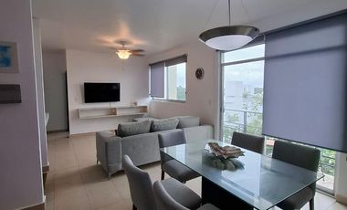 DEPARTAMENTO EN RENTA EN PUNTA ESTRELLA, PLAYA DEL CARMEN, Q. ROO