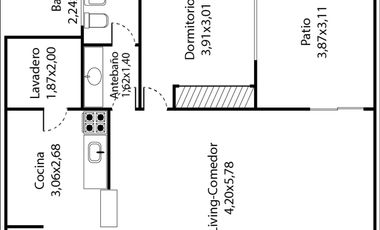 VENTA DEPARTAMENTO 2AMB REFACCIONADO BARRIO NORTE