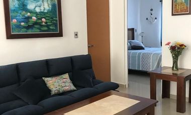 HERMOSO DEPARTAMENTO AMUEBLADO EN RENTA  COND. CEIBAS