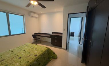 RENTA DE DEPARTAMENTO AMUEBLDO EN MONTEBELLO,MERIDA, YUCATAN