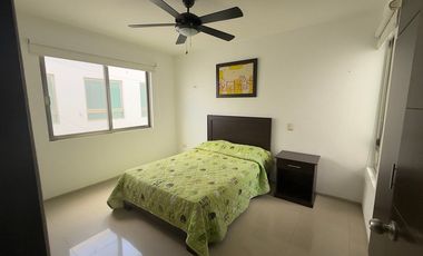 RENTA DE DEPARTAMENTO AMUEBLDO EN MONTEBELLO,MERIDA, YUCATAN