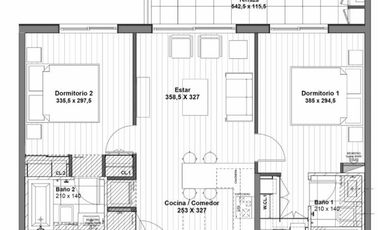 Departamento en Arriendo en Edificio Cumbres del Lago