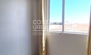 ARRIENDO Soleado Departamento 1 Dormitorio con vista al mar