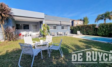 Casa 4 ambientes desarrollada en planta baja. Altos de Hudson II