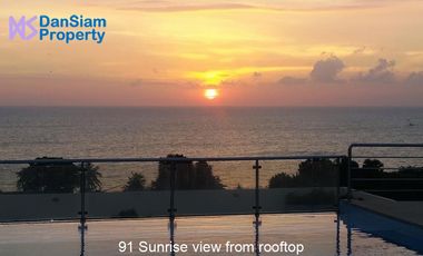 Topfloor Seaview Beach Condo in Hua Hin at Bluesky Condominium