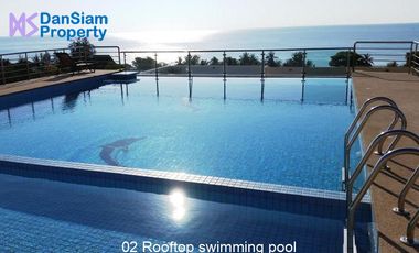 Topfloor Seaview Beach Condo in Hua Hin at Bluesky Condominium