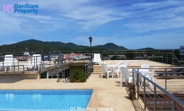 Topfloor Seaview Beach Condo in Hua Hin at Bluesky Condominium