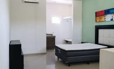 Departamento Amueblado  en Renta en Plaza Malak, Fracc Jardines del Norte Mérida