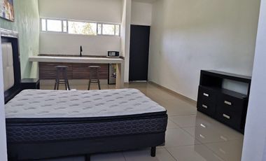 Departamento Amueblado  en Renta en Plaza Malak, Fracc Jardines del Norte Mérida