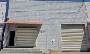 BODEGA EN RENTA SOBRE AV. REVOLUCIÓN, CULIACÁN ¡Lista para tu negocio!