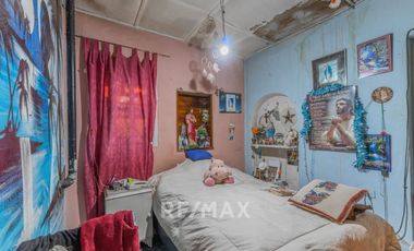 LOCAL COMERCIAL + CASA DOS DORMITORIOS  EN VENTA