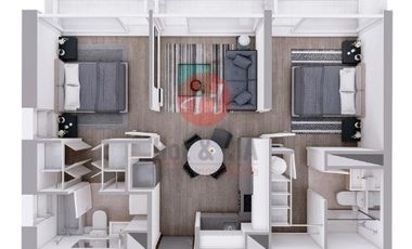 Departamento en Arriendo en San Martín