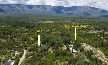 Venta de casas en Nono Traslasierra Cordoba