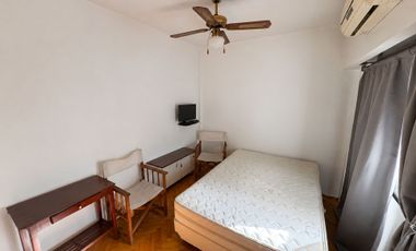 3 Ambientes Amoblado con Balcón Terraza en Palermo
