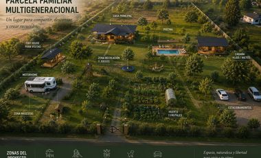 Escapa de Santiago: 5.200 m2 en Melipilla
