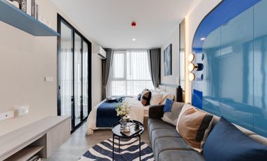 The Origin E22 Station, new condo, river and sea view The most beautiful view in Samut Prakan area