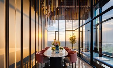 The Origin E22 Station, new condo, river and sea view The most beautiful view in Samut Prakan area