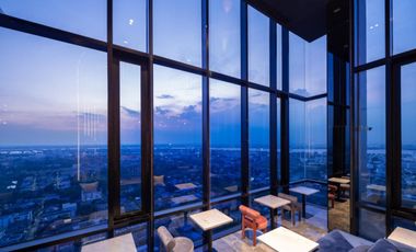 The Origin E22 Station, new condo, river and sea view The most beautiful view in Samut Prakan area