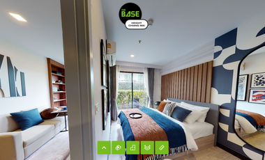 Modern Lanna style condo that combines local culture to suit the lifestyle of the new generation with both room functions and common areas that are co