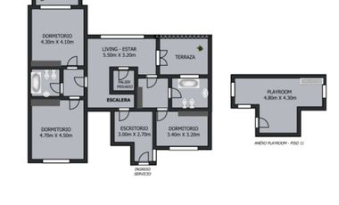 VENTA DEPTO DUPLEX 8 AMBIENTES RECOLETA A RECICLAR