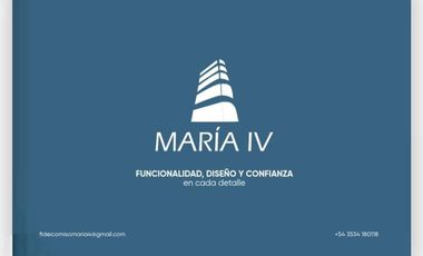 PRE VENTA DEPTOS, LOCALES Y COCHERAS EN MARIA lV