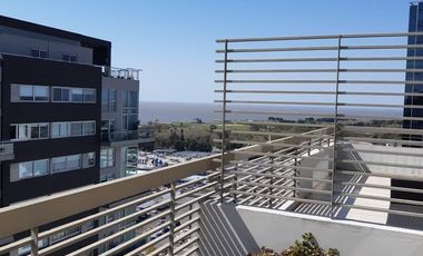Departamento 2 amb en duplex  con balcon terraza  y vista al rio en alquier