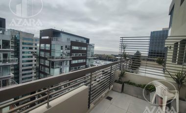 Departamento 2 amb en duplex  con balcon terraza  y vista al rio en alquier