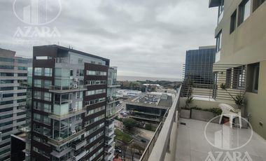Departamento 2 amb en duplex  con balcon terraza  y vista al rio en alquier