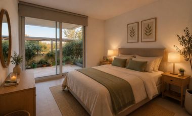 Venta y Alquiler - Departamento 2 ambientes con jardín - La Balconada