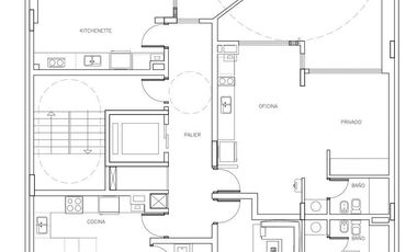 VENTA LOFT DIVISIBLE A ESTRENAR CON PATIO Y AMENITIES EN ZONA CENTRO